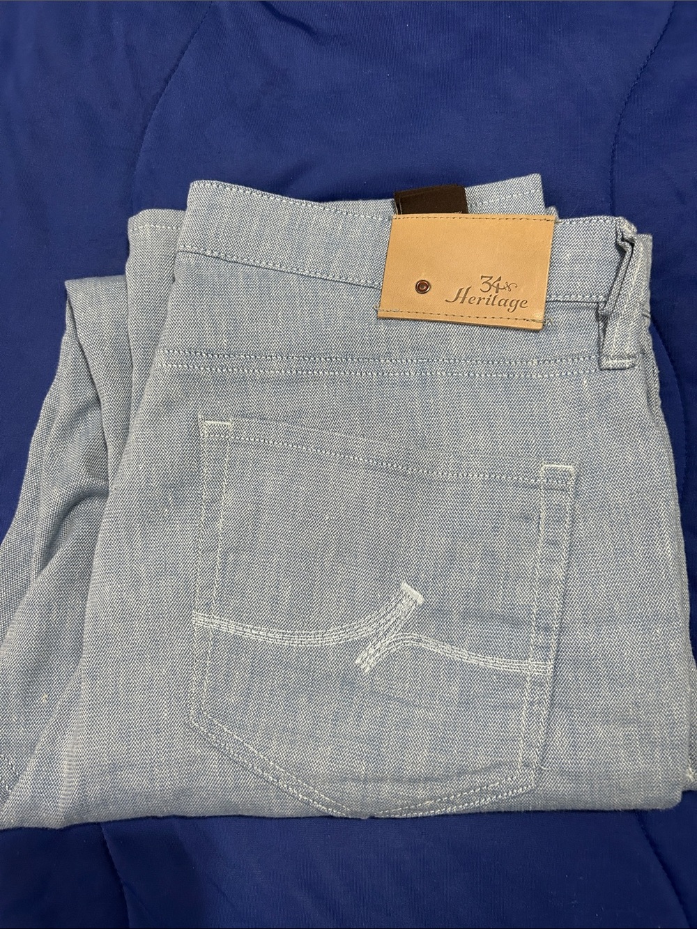 34 Heritage Light Blue Men’s Jeans